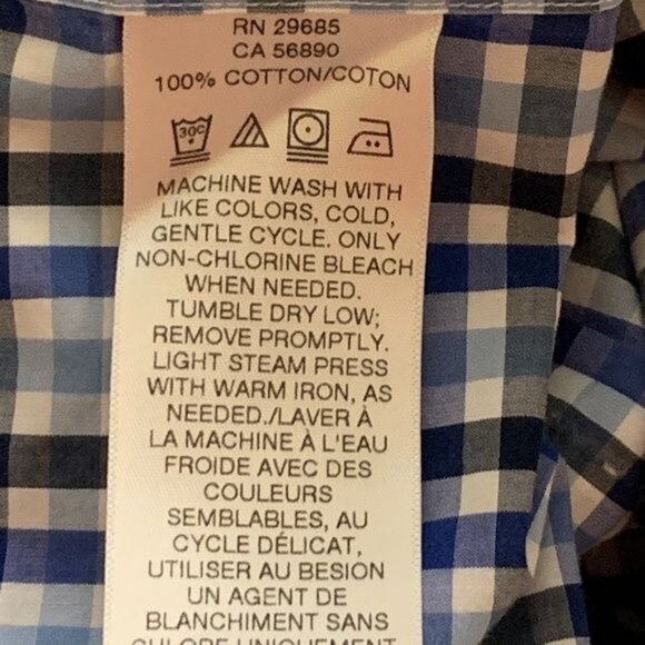 Pendleton Men’s Blue Plaid Button Down Shirt Small 100% Cotton Preppy Classic - Picture 10 of 10